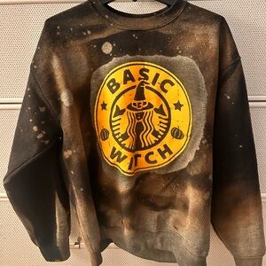 Gildan Black Heavy Blend Sweatshirt with Tag Detail